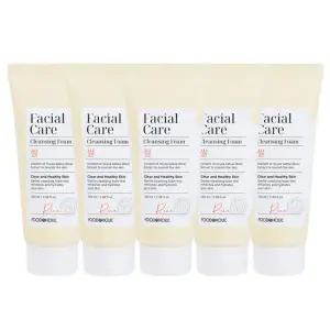 (5개)푸드어홀릭 페이셜 케어 클렌징폼 쌀 100ml /약알칼리성 맑은피부 라이스 클렌저
