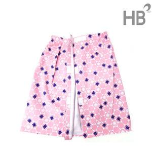 꽃무늬 치마형 환자복 탑가운치마 한의원 병원복 입원복 진찰복 좌훈