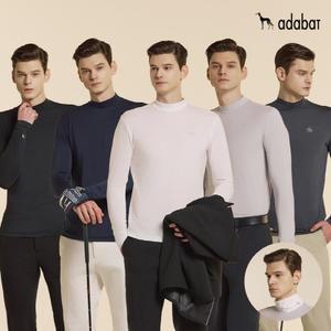 아다바트 25SS 최신상! 기능성 긴팔티셔츠 5종 + 넥밴드 1종, 남성