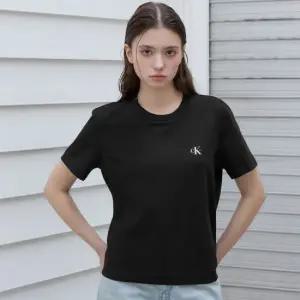 [롯데백화점]캘빈클라인 여성 레귤러핏 모던로고 2PK 반팔티셔츠 47AB819