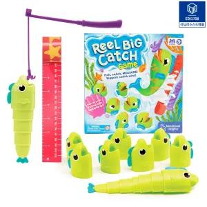 러닝리소스 빅캐치 낚시게임 물고기잡기 낚시놀이 길이 측정 개념학습 배우기 세트 어린이