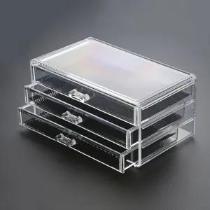 3단 투명 서랍정리함