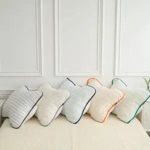 [스잠]1+1오색라이프 국내산 순면 사계절 교체편한 밴딩베개커버/30x50 40x60 50x70