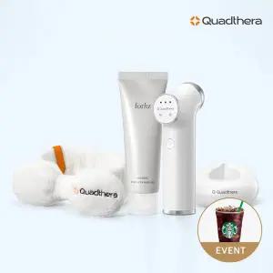 [쿼드쎄라][리뷰이벤트/화잘먹종결템] 쿼드쎄라 미니튠 기획세트 (본품+크래들+젤+헤어밴드)