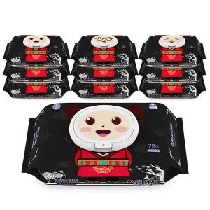 달곰이 노블레스 크로스 엠보싱 물티슈 캡형 72매10개