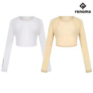 레노마골프 여자 여름 메쉬 냉감 볼레로 이너 티셔츠 RWTRO 6185