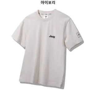 [Jeep]지프 스몰 반팔티 KQ2TSU092 아이보리_s