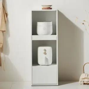 [착불]가온리빙 에셀르 400 1단 틈새 밥솥장 미니 렌지대 오븐장