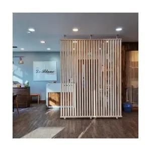 핀토리 연장봉 가벽 인테리어 파티션 원목 나무 가림막 칸막이 [최대높이2900]