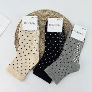 여성 도트 무압박 미끄럼방지양말 5켤레 당뇨 임산부 산모양말 노인 논슬립 지압 할머니 어르신단체선물