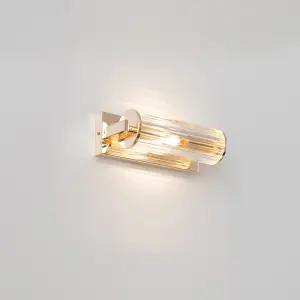 피피엘 LED 에드빈 1등 벽등 E14 골드 80x230mm KC 복도 계단조명 벽면 카페 호텔 PPL