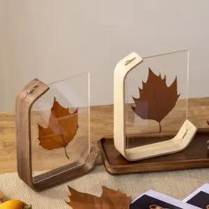 양면 아크릴 탁상액자 액자거치대 탁상액자 포토테이블액자 양면액자 미니액자 우드액자