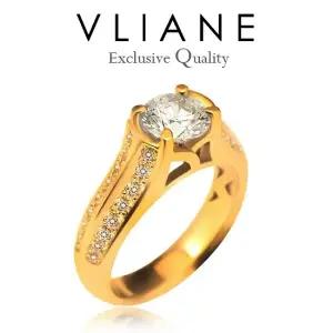 18K 데메테르 1캐럿 반지