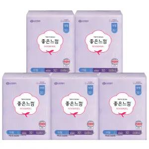좋은느낌 오리지널 슬림 대형 32P X 5팩