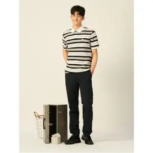 [빈폴멘] 경량 화섬 슬림 팬츠  블랙 (BC5421C185)