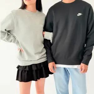 나이키 남여공용 NSW 프렌치테리 맨투맨 블랙/그레이