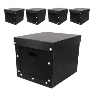 코멧 다용도 정리함 455*365*330 대형 화이트 5개