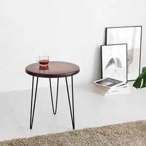 [마켓비]ASPEN 원목사이드테이블 망고나무 D40 8968.0329