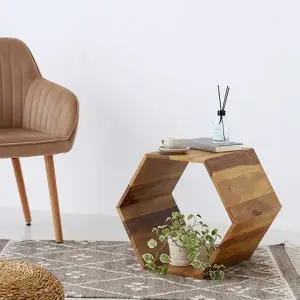 [마켓비]HEXANA 사이드테이블 망고나무