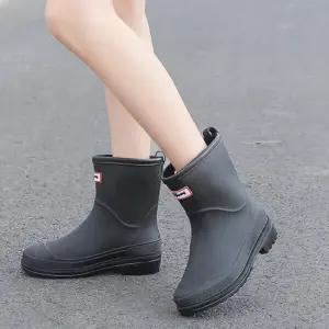 아트박스 내마우스 미들 레인 부츠