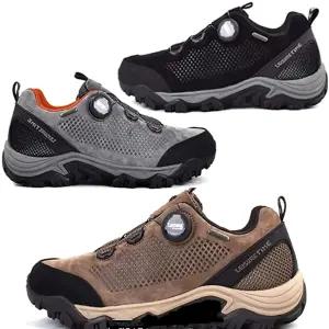 (레져타임) 판다 방수 트레킹화 남성등산화 사계절용 작업화 다이얼운동화