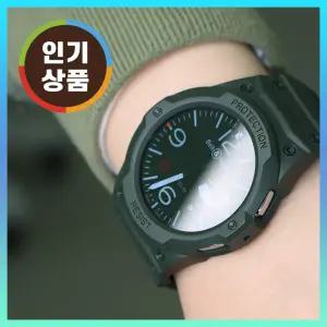 갤럭시 워치 8 7 6 5 4 일체형 스트랩 풀커버 지샥 스타일 러기드