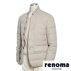 갤러리아 레노마 FW 구스 다운 숏 패딩 베이지 자켓 RPLMBJ62A