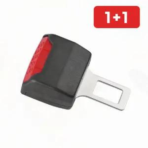 차량용 안전벨트 클립 경고음 해제 소음 차단 연장 버클  1+1
