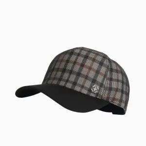 [롯데백화점]닥스 남성 닥스체크 메쉬 배색 5각캡 DK47MPK001