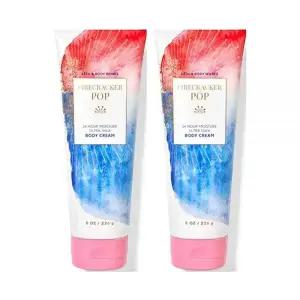 Bath and Body Works Firecracker Pop 2팩 울트라 시어 바디 크림 226.8g(8온스) (파이어크래커 팝)