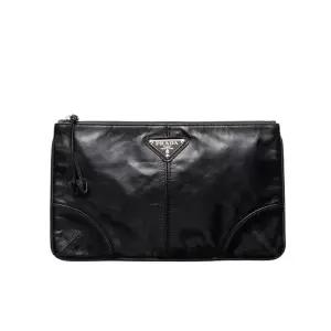 프라다 가죽 파우치 블랙 2MB052_2CX7_F0002