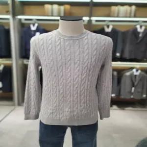 [지오지아] 지오지아 케이블 패턴 울 혼방 스웨터 AAF1ER1103 MGR