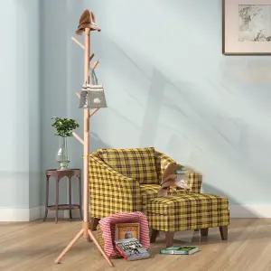 너도밤나무 우드 원목 행거 스탠드옷걸이