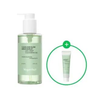 비건이펙트 그린 청보리 라하 딥 클렌징 오일 205ml(+폼 30ml)