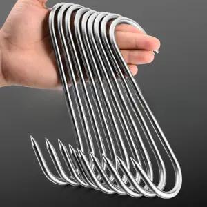 정육점 바베큐 S고리 두꺼운 도축 S자고리 고기걸이 정육고리