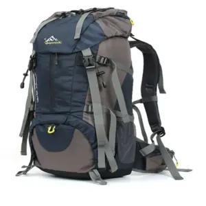 아서준 스토어 방수 대형 등산가방50L 네이비 여행백팩