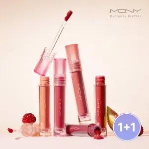 [1+1] 맥퀸뉴욕 쥬시 핏 틴트 5종/ 롱래스팅 글로시 워터틴트 글로우 립틴트