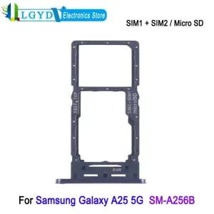 유심트레이 유심 보관 케이스 SAMSUNG 삼성 Galaxy A25 5G SM-A256B 폰용 듀얼 SIM 카드 트레이 SIM1 SIM2