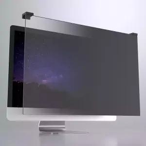 하이온 사생활보호 블루라이트 차단 모니터 보안 강화유리 보호필름 거치형 24 27 32인치