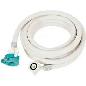 세탁기 급수관 5m 다용도 세탁실 연결 원터치 급수 호스 5m 부품 수도꼭지 화장실 싱크대 욕실 수도 재질