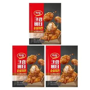 하림 크림버터순살치킨 350g 3봉
