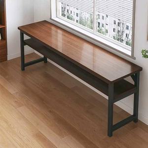 창가테이블 폭좁은책상 좁고긴테이블 카페 철제 거치대