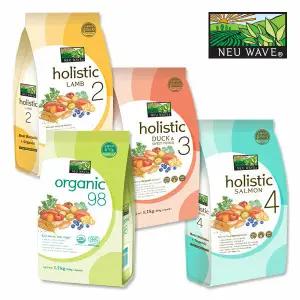 뉴웨이브 홀리스틱 양고기 오리고기 연어 유기농98% 강아지사료 5kg