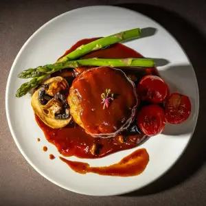 안유성 명장 장수회관 한돈한우 직화스테이크 100g 7팩