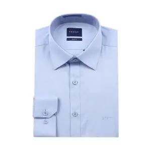 [롯데백화점]예작 긴소매 슬림핏 코튼 폴리 혼방 솔리드 YJFSBS174-BL