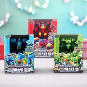 고고다이노 고고버스터 변신로보트 캐릭터 장난감 로봇 액션 2단변신 어린이 선물 남아