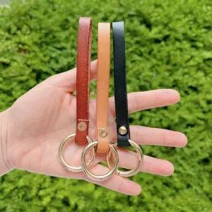 [하프클럽/]고급 가죽키링 자동차 열쇠고리