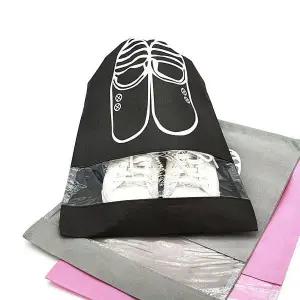 [하프클럽/]신발 투명 파우치 대 신발주머니 신발파우치 신발가방