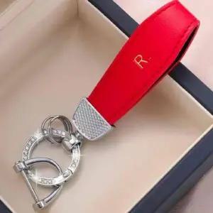 [하프클럽/]열쇠고리 차키키링 키홀더 벨트키링 레드 키링부자재