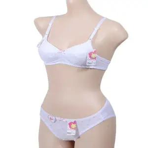 [하프클럽/]주니어 구름무늬 속옷 2단계 브라팬티 조합상하의 아동 여아 언